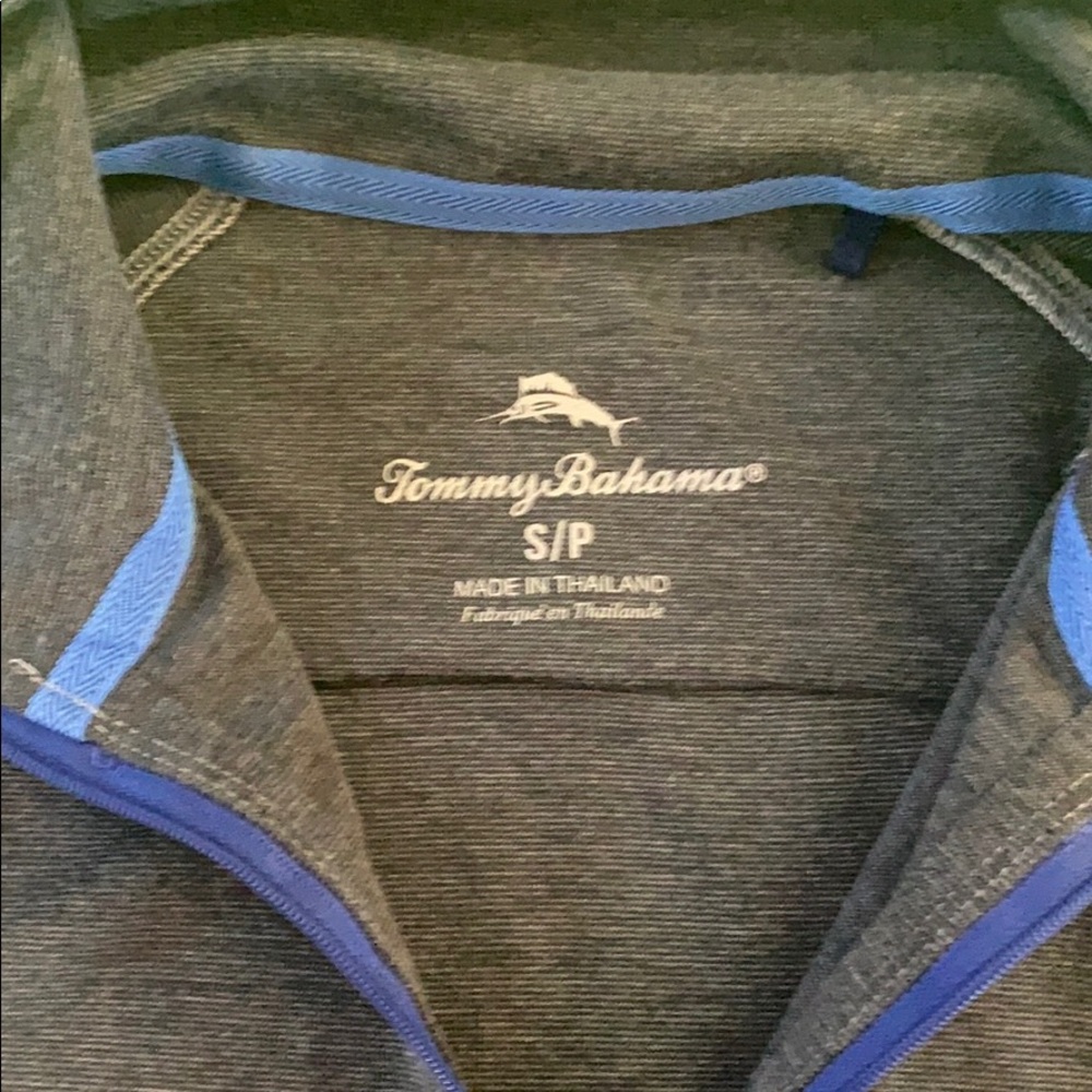 Tommy bahama 1/4 zip men’s size S - Picture 3 of 5